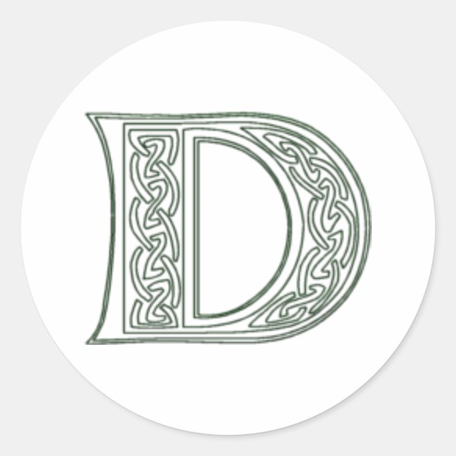 KRW - D - Sello de monograma celta (Anverso)