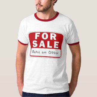 KRW divertido para la camiseta del Rótulo de la