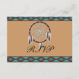 KRW Dreamcatcher Native American Wedding RSVP