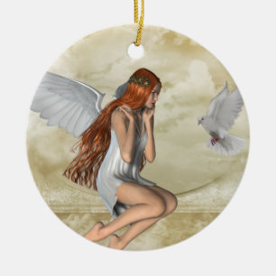 KRW el ángel y el ornamento inspirador de la