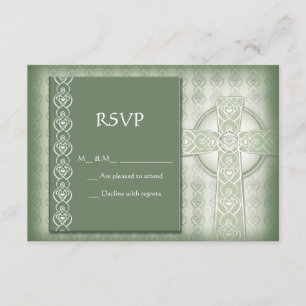 KRW Elegante Cruz Celta Irlandesa RSVP