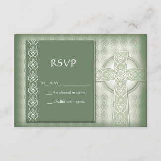 KRW Elegante Cruz Celta Irlandesa RSVP
