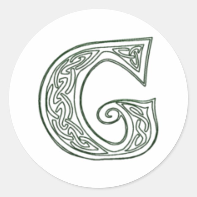 KRW - G - Sello de monograma celta (Anverso)