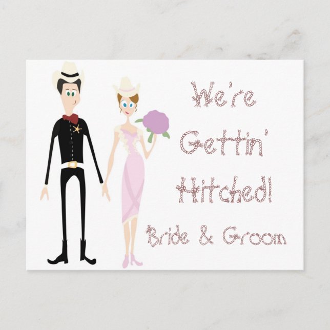 KRW Guardar la tarjeta de Boda de fecha occidental (Anverso)