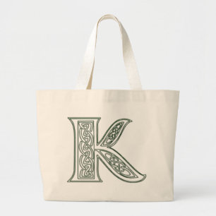 KRW - K - La bolsa de asas con monograma céltica