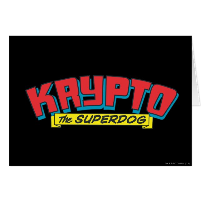 Krypto the superdog (Anverso (Horizontal))