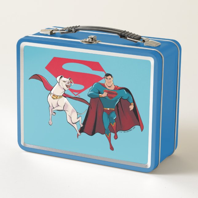 Krypto y Superman (Anverso)