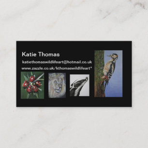 kthomaswildlifeart - tarjeta de visita