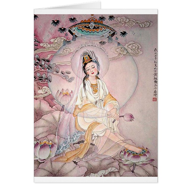 Kuan Yin; Diosa budista de la compasión (Frente)