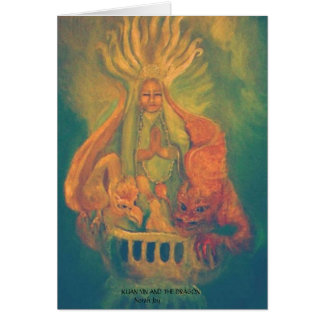 KUAN YIN Y EL DRAGÓN