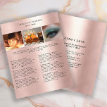 Kundenspezifischer Foto PreisListen Salon Flyer<br><div class="desc">Kundenspezifischer Foto - Preishear - Volante. Personalisiere dein Produkt en Minuten. Über "weiteres personalisieren" können Schriftart,  Schriftgröße,  Position und die Farbe geändert werden. Perfekt für Fotografen; Wellness,  Masaje,  Beauty und alle anderen Serviceleistungen.</div>