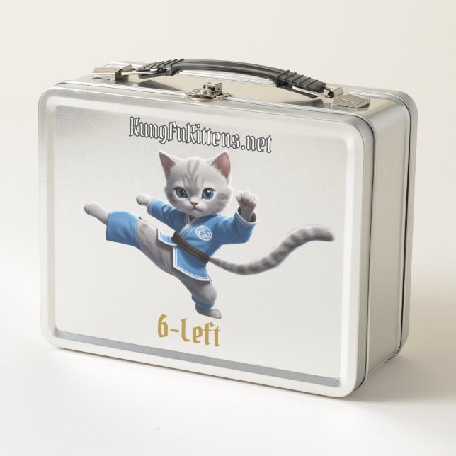 Kung Fu Kittens Lunch Box (6-Left) (Anverso)
