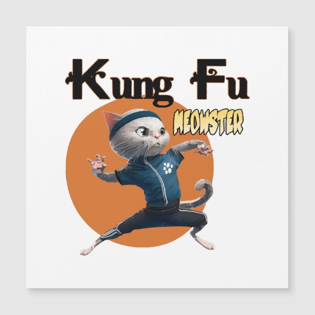 Kung Fu Meowster (Anverso)