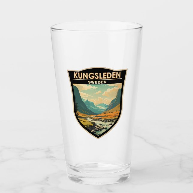 Kungsleden Suecia Viaje al arte Vintage (Anverso)