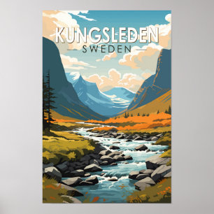 Kungsleden Suecia Viaje Arte Vintage