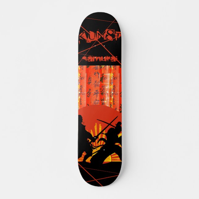 KUNST SKATEBOARD / JAPÓN COLLECTION/ SAMURAI (Anverso )