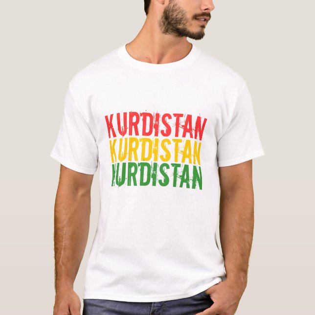 Kurdistan, camiseta (Anverso)