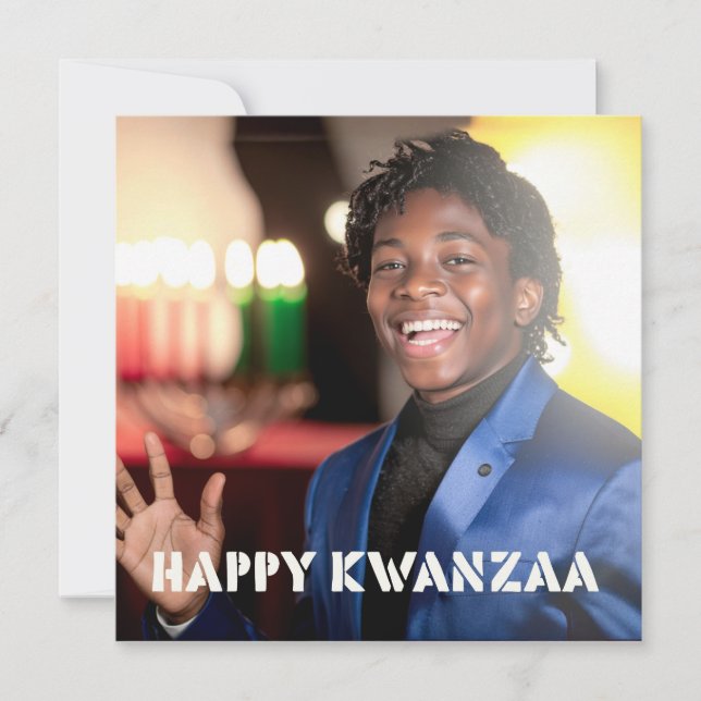  KWANZAA - HAPPY KWANZAA - (Anverso)