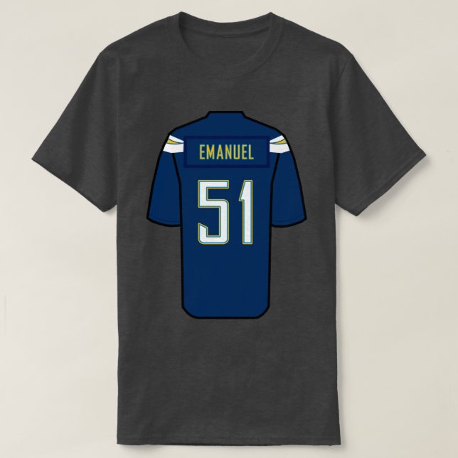 Kyle Emanuel Jersey (Diseño del anverso)