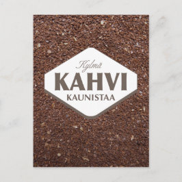 Kylmä Kahvi Kaunistaa Tarjeta postal 4