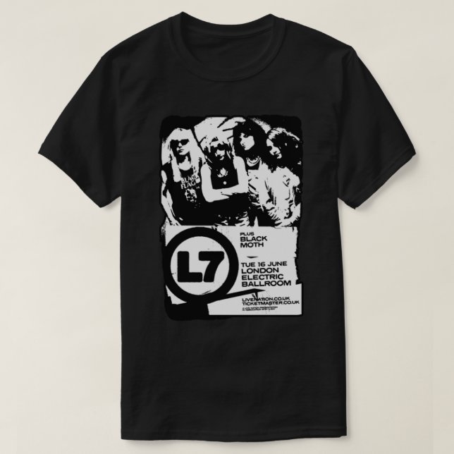 L7 mejor camiseta esencial de arte (Diseño del anverso)