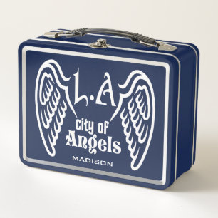 L.A. Wings cajas de almuerzo con nombres personali