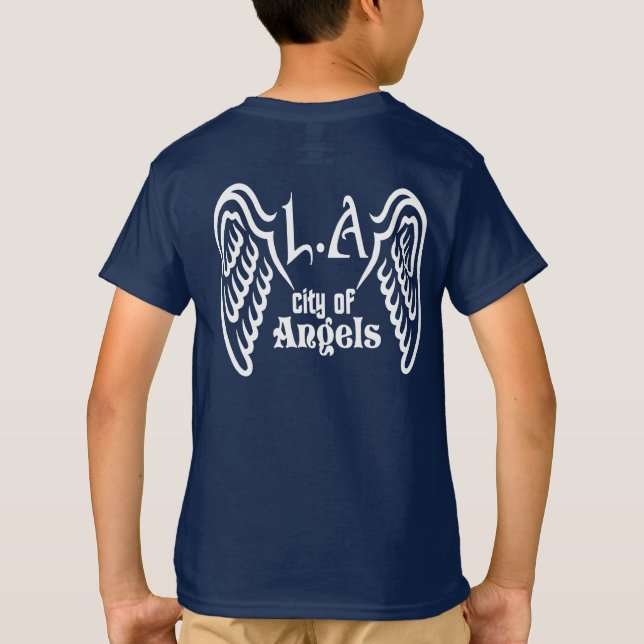 L.A. Wings camisetas y chaquetas de nombres person (Reverso)