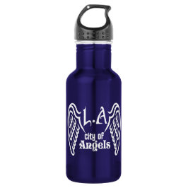 L.A. Wings nombre personalizado botellas de agua