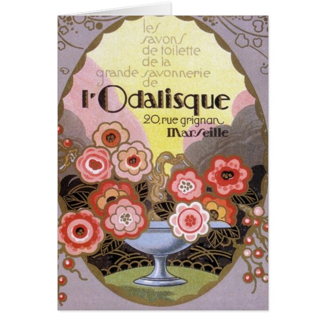 l Etiqueta Odalisque Perfume (Frente)