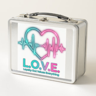 L.O.V.E. Neon Onda Sonora Latido Corazón Lealtad O