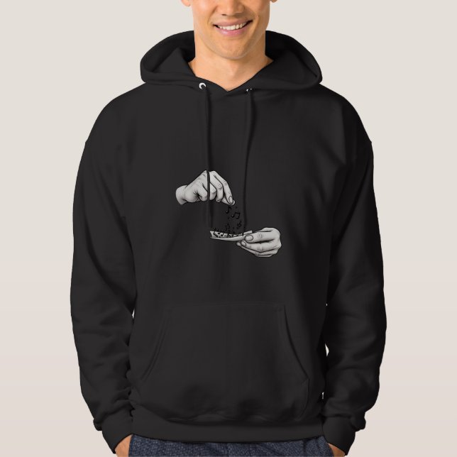 L sudadera con capucha Music in Motion 🎵 (Anverso)