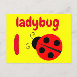 l - tarjeta flash ladybug