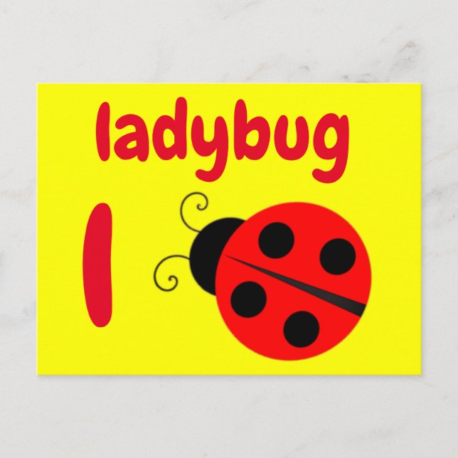 l - tarjeta flash ladybug (Anverso)