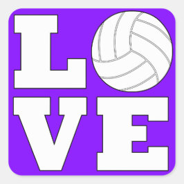 L 🏐 VE Voleibol Pegatinas de la Plaza de Amor