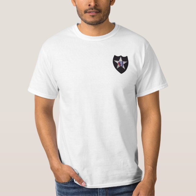 la 2da división de infantería revisa la camiseta (Anverso)