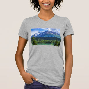 La 3/4 camisa con mangas de las mujeres