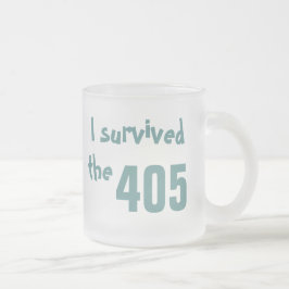 La 405 taza (vidrio esmerilado)