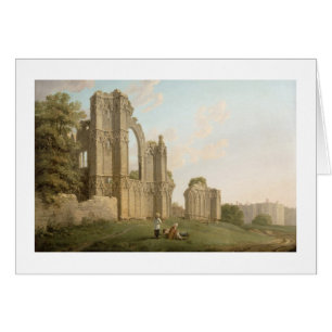 La abadía de St Mary, York, c.1778 (aceite en