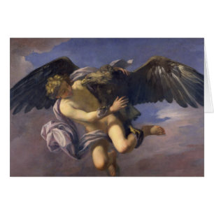 La abducción de Ganymede, 1700 (aceite en lona)