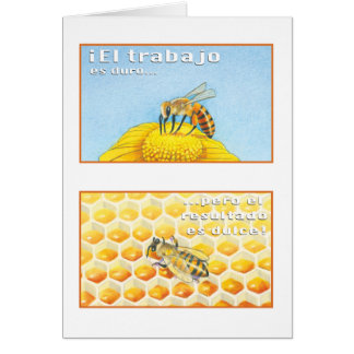 La Abeja, tarjeta