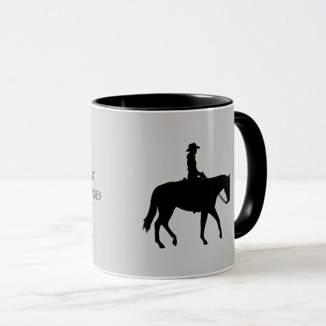 La abuela del caballo monta la taza (Anverso derecho)