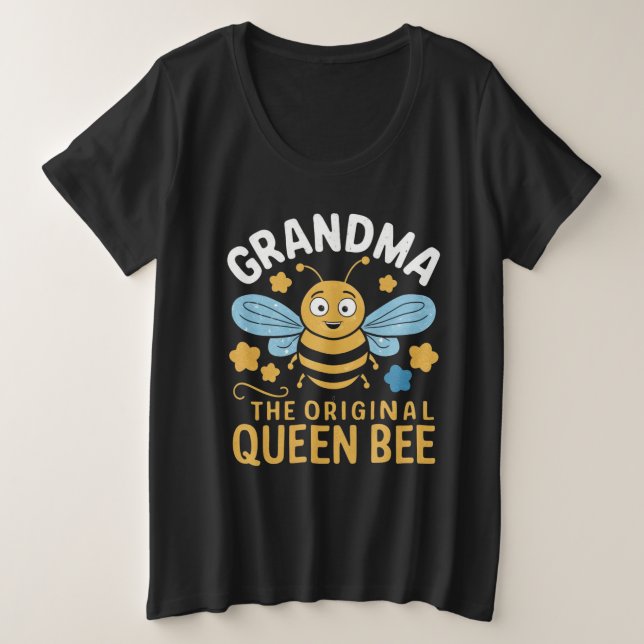 La abuela es la abeja de la reina original (Anverso del diseño)