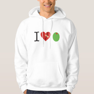 la aceituna del corazón i SE UNE A la sudadera co