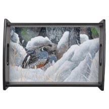 La acogedora pareja que sirve de bandeja