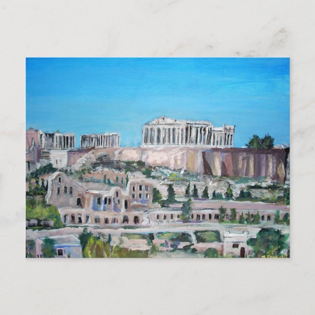 La Acrópolis, la postal de Atenas (Anverso)