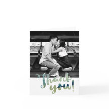 La acuarela de la foto le agradece tarjeta