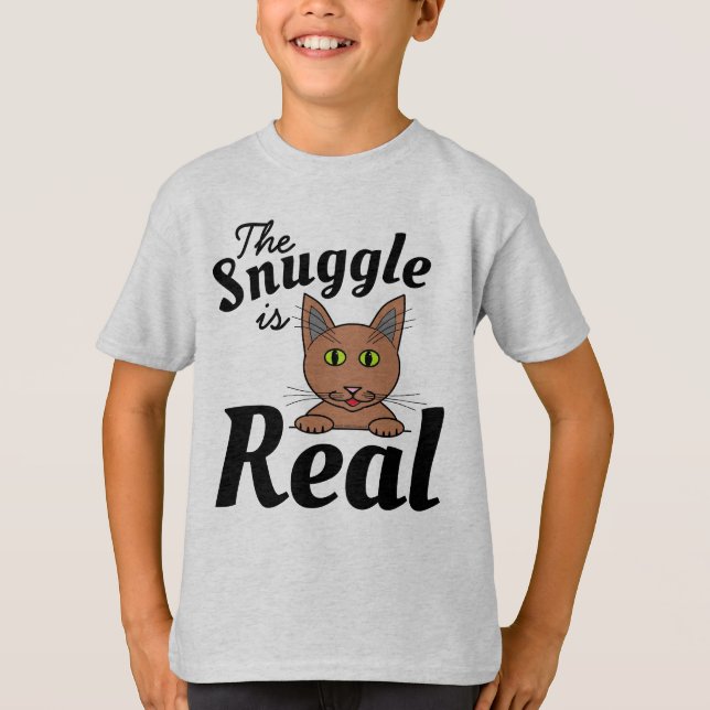 La acurrucarse es una camiseta real (Anverso)