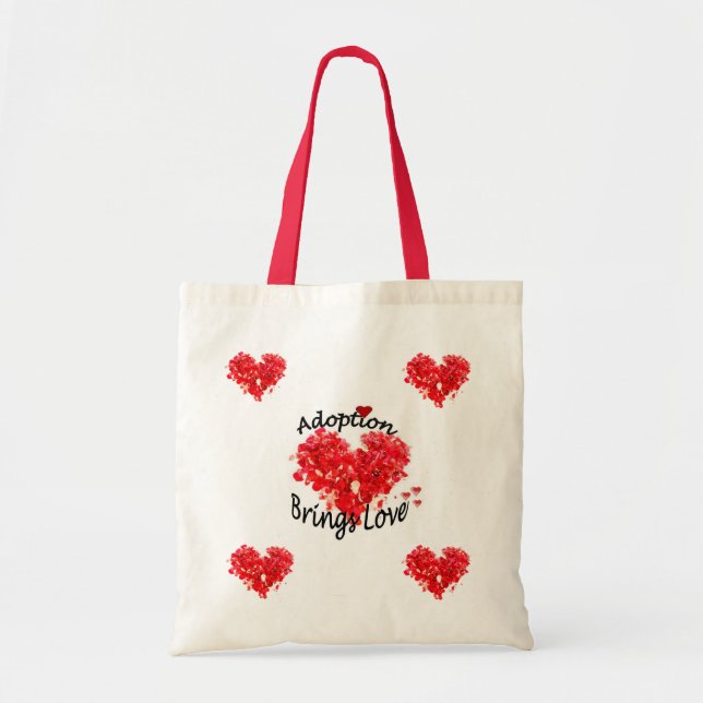La adopción trae el bolso del amor (Frente)