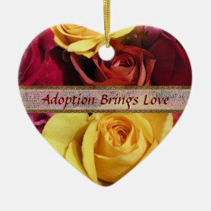 La adopción trae el ornamento del amor