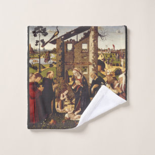 La Adoración de Biagio d'Antonio Arte Medieval